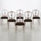 Early 20th Century Gustavian Chairs, Set of 6, Image 1