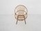 Rattan & Metal Lounge Chair from Rohe Noordwolde, the Netherlands, 1950s, Image 3