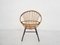 Rattan & Metal Lounge Chair from Rohe Noordwolde, the Netherlands, 1950s 6