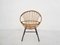 Rattan & Metal Lounge Chair from Rohe Noordwolde, the Netherlands, 1950s, Image 6