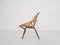 Rattan & Metal Lounge Chair from Rohe Noordwolde, the Netherlands, 1950s, Image 2