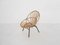 Rattan & Metal Lounge Chair from Rohe Noordwolde, the Netherlands, 1950s, Image 5