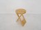 Blond Suzy Folding Stool by Adrian Reed for Princes Design Works, 1980s, Image 1