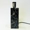 Large Vintage Black Marble Stone Table Lamp, 1980s, Image 3