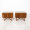 Bedside Tables in Briarwood, Italy, 1960s, Set of 2 2