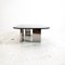Coffee Table in Metal and Smoked Glass, Italy, 1970s, Image 4
