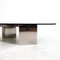 Coffee Table in Metal and Smoked Glass, Italy, 1970s 7