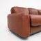 Piumetto Sofa and Armchairs in Leather attributed to Arrigo Arrigoni & B Studio for Busnelli, Italy, 1972, Set of 3, Image 12