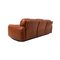 Piumetto Sofa and Armchairs in Leather attributed to Arrigo Arrigoni & B Studio for Busnelli, Italy, 1972, Set of 3, Image 3