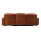 Piumetto Sofa and Armchairs in Leather attributed to Arrigo Arrigoni & B Studio for Busnelli, Italy, 1972, Set of 3, Image 4