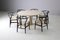 Large Travertine Dining Table, 1970s, Image 2
