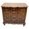 18th Century Dutch Walnut Organ Curved Chest of Drawers 1