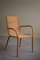 Mid-Century Modern Italian Wicker & Birch Armchairs, 1950s, Set of 4 2