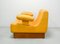 Juego de sofá modular de cuero amarillo de Dreipunkt, años 70. Juego de 4, Imagen 18
