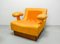 Yellow Leather Modular Sofa Set from Dreipunkt, 1970s, Set of 4, Image 17