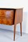 Italian Walnut, Carrara Marble and Brass Sideboard, 1960s 2