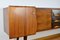 Italienisches Sideboard aus Nussholz, Buche und Messing, 1950er 3