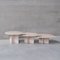 Mid-Century Travertine Nesting Coffee Tables, Set of 3, Image 6