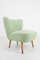 Lounge Chair with Green Upholstery, 1960s 3