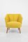 Armchair with Yellow Upholstery, 1960s 2