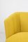 Sessel mit gelbem Bezug, 1960er 10