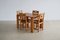Vintage Pine Dining Chairs & Table, 1980s, Set of 5 16
