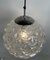 Lámpara colgante esférica de vidrio de Doria Leuchten, años 60, Imagen 10