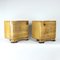 Art Deco Bedside Tables in Walnut, Czechoslovakia, 1930s, Set of 2, Image 11