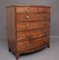 Early 19th Century Mahogany Bowfront Chest of Drawers, 1800s 10