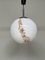 Marbled Glass Pendant Lamp, 1970s 6