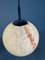 Marbled Glass Pendant Lamp, 1970s, Image 8