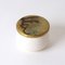 Porcelain Jar with Brass Lid by Anna Diekmann, Image 1