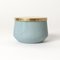 Pot en Porcelaine avec Couvercle en Laiton par Anna Diekmann 1