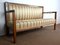 19th Century Directoire Style 3-Seater Bench in Cherrywood 2