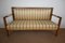 19th Century Directoire Style 3-Seater Bench in Cherrywood 1