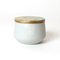 Pot en Porcelaine avec Couvercle en Laiton par Anna Diekmann 3