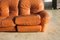 Modular Fawn Leather Sofa, Italy, 1970s, Set of 5 16