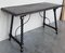 19th Century Spanish Walnut Side Console Table with Turned Legs and Iron Stretcher, Image 3