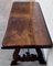 20th Century Spanish Carved Table with Iron Stretchers 11