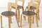 No. 66 Stühle von Alvar Aalto für Artek, 4er Set 4