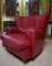 Grand Fauteuil en Cuir Rouge par Calia Italia, 1990s 13