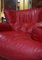 Large Red Leather Armchair by Calia Italia, 1990s 5