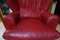 Grand Fauteuil en Cuir Rouge par Calia Italia, 1990s 2