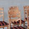 Mid-Century Danish Oak Dining Chairs attributed to Henning Kjærnulf, Set of 6, Image 2