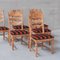 Mid-Century Danish Oak Dining Chairs attributed to Henning Kjærnulf, Set of 6, Image 4