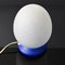 Egg Table Lamp in Glass, 1980s 7