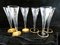 Murano Crystal Champagne Glasses by Carlo Moretti for Veuve Clicquot Pure La Grande Dame, 2000s, Set of 6 3