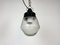 Industrial Frosted Glass Bakelite Pendant, 1970s 7