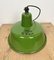 Industrial Green Enamel Factory Lamp from Zaos, 1960s, Image 12