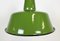 Industrial Green Enamel Factory Lamp from Zaos, 1960s 5